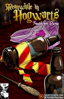 Meanwhile In Hogwarts. Truth Or Dare - Harry Potte  (Chapter 01)