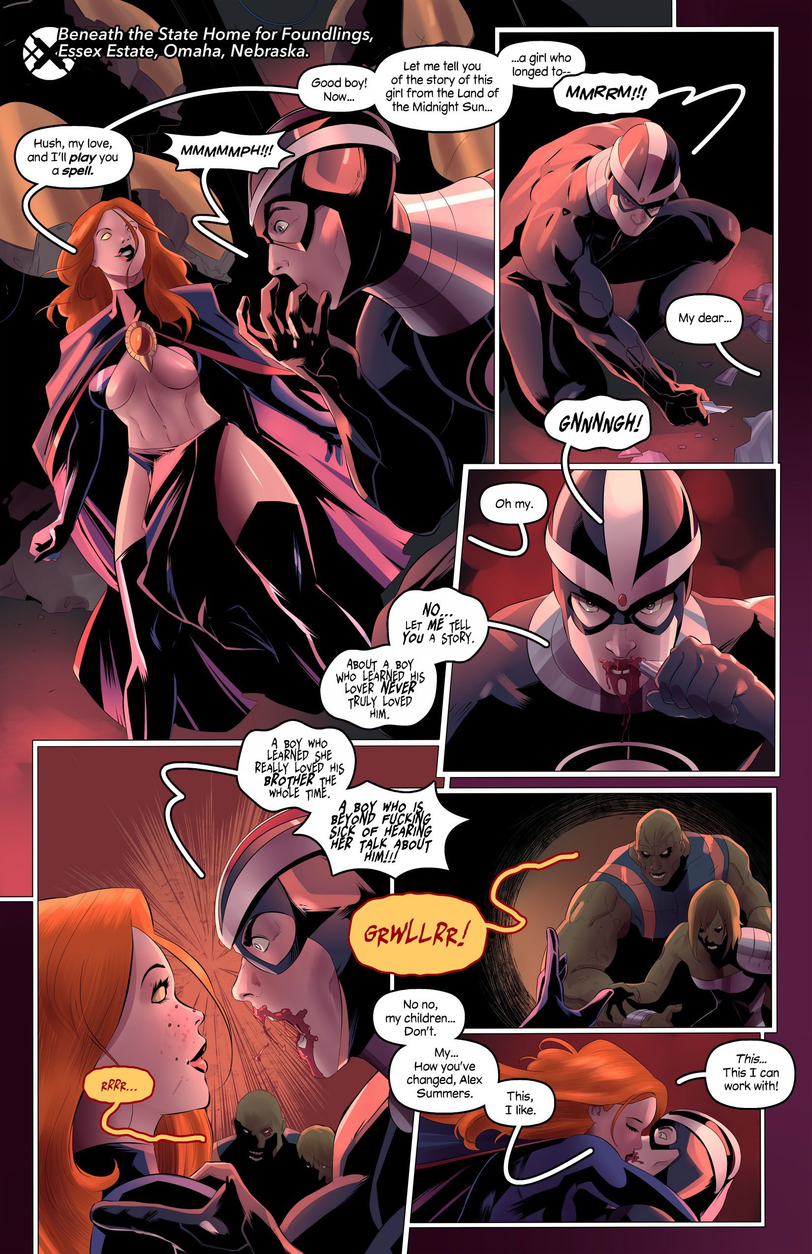 House Of XXX â The Clone Queen - X-Men  (Chapter 01)