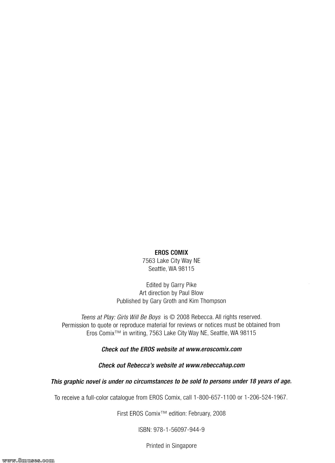 Teens At Play  (Chapter 00.5 - Girls Will Be Boys)