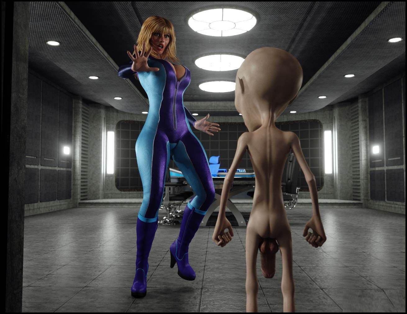 Alien Attack â Skyla + Alien  (Chapter 01)