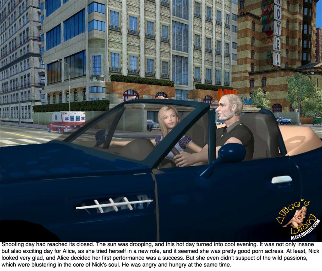 Alice/s Diary  (Chapter 28 - Things Are Improving Or Two Enthusiastic Cocksmen One Uns