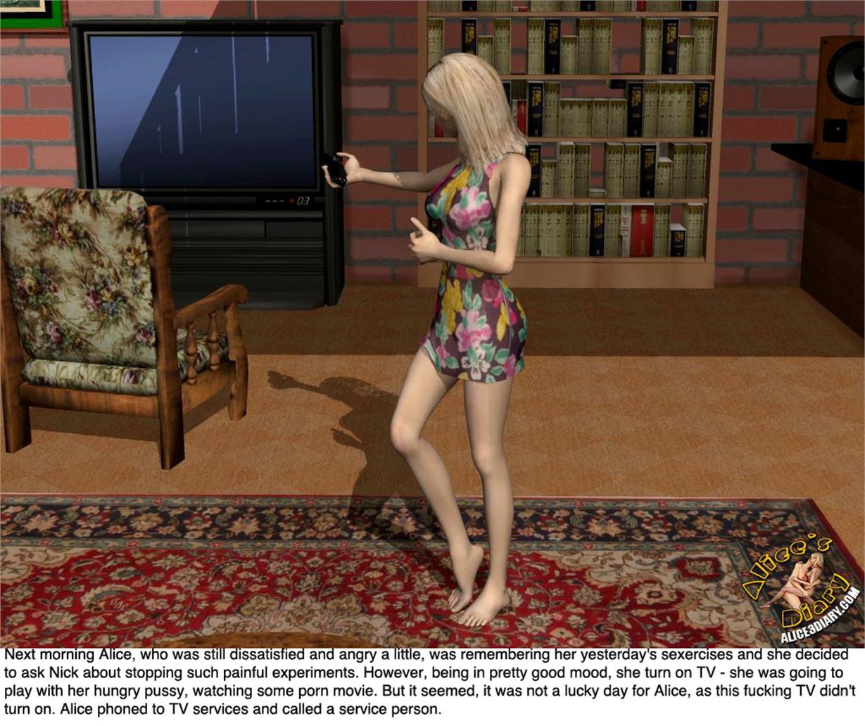 Alice/s Diary  (Chapter 28 - Things Are Improving Or Two Enthusiastic Cocksmen One Uns