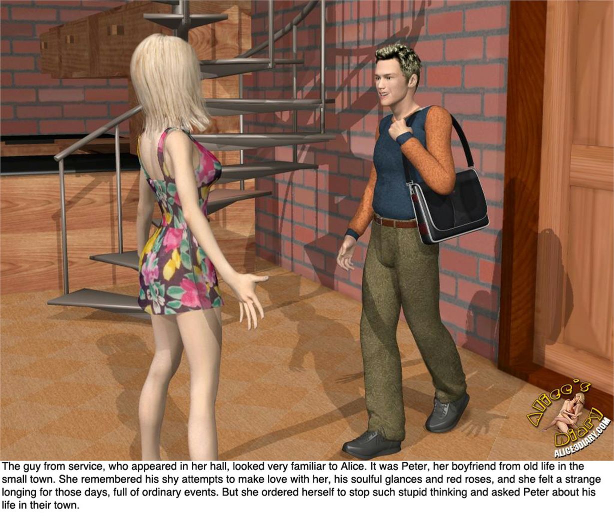 Alice/s Diary  (Chapter 28 - Things Are Improving Or Two Enthusiastic Cocksmen One Uns