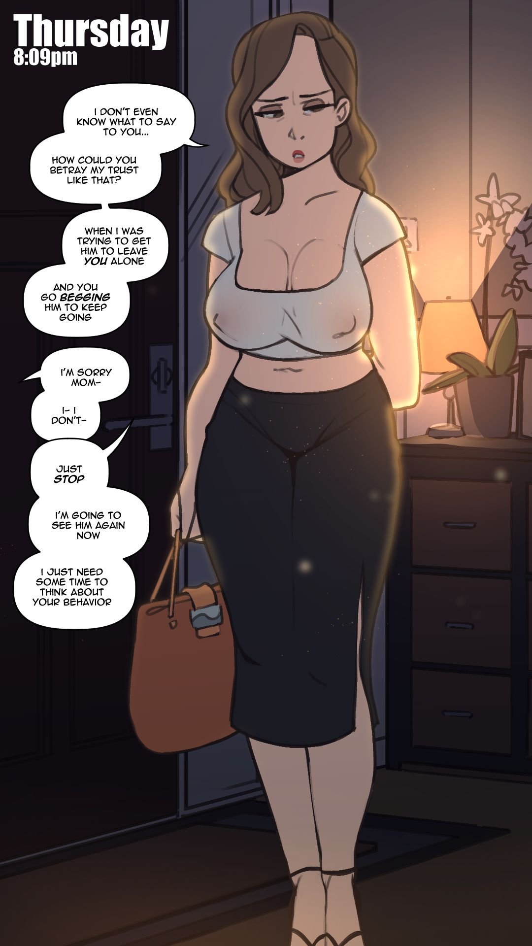 Mom Deals With My Bully (Chapter 01)