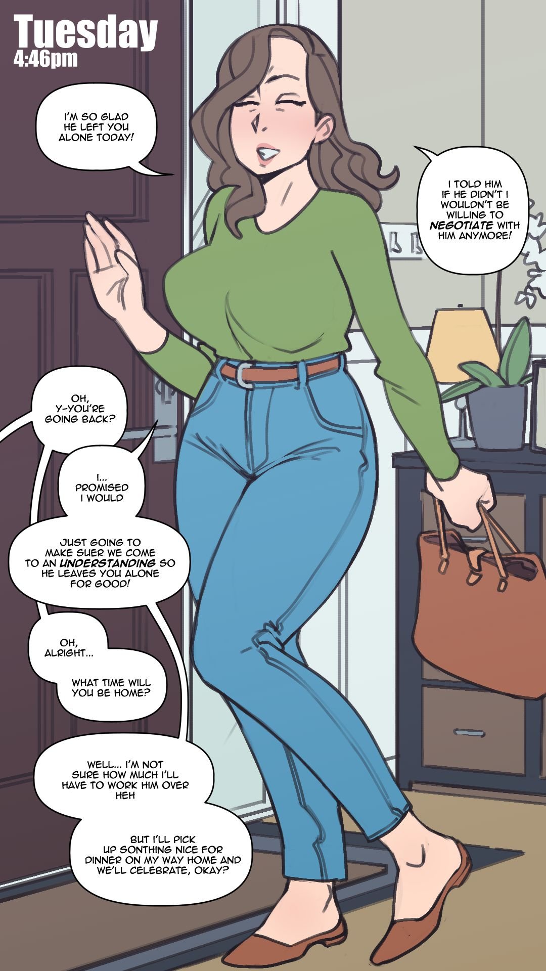 Mom Deals With My Bully (Chapter 01)