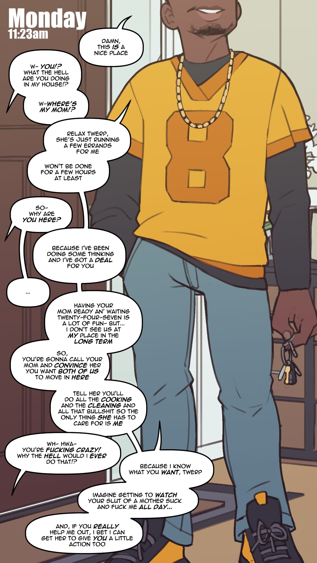 Mom Deals With My Bully  (Chapter 02)a