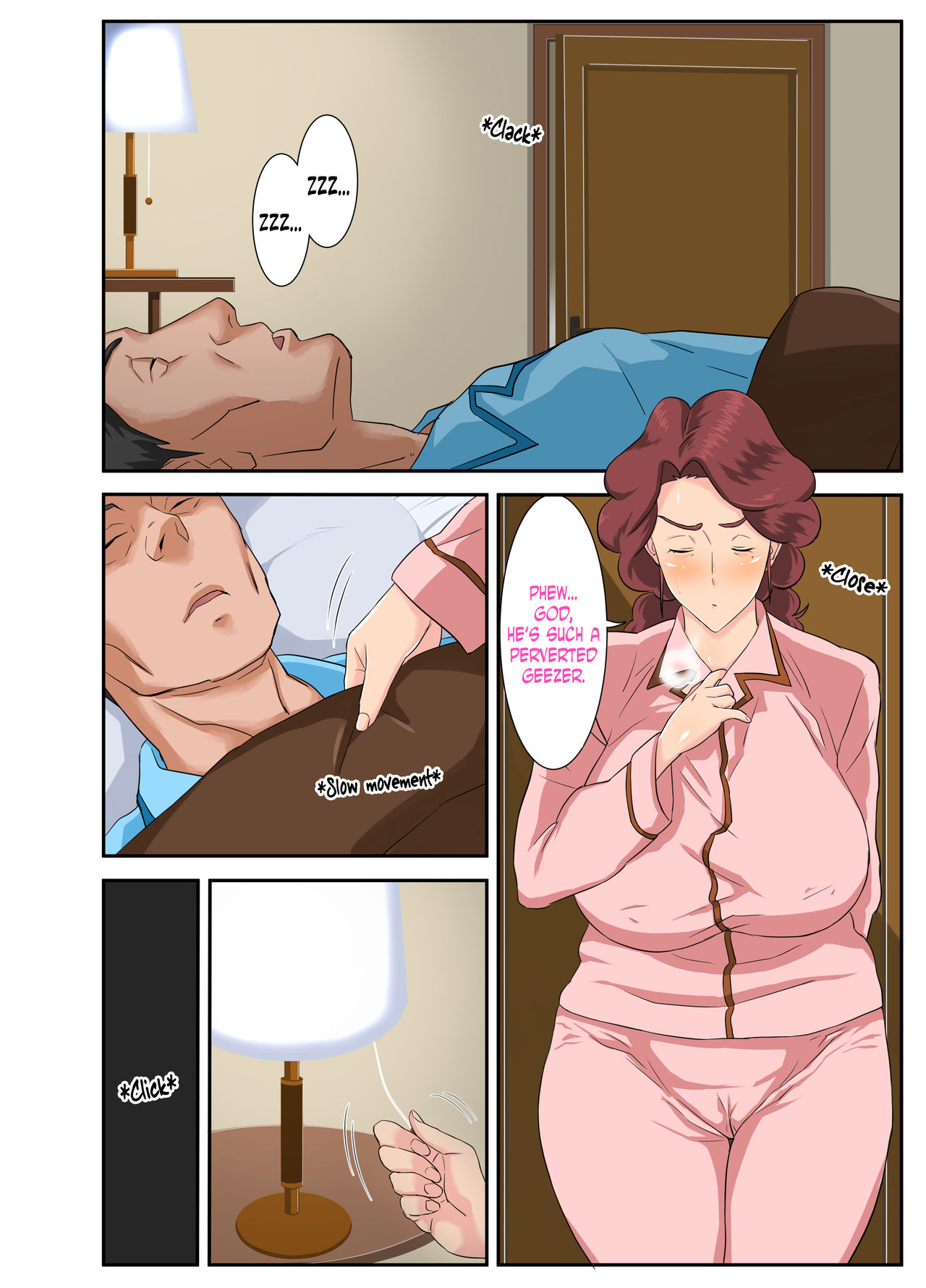 Kyojiri Tsuma Keiko To Zetsurin! Sukebe Jii  (Chapter 1)a