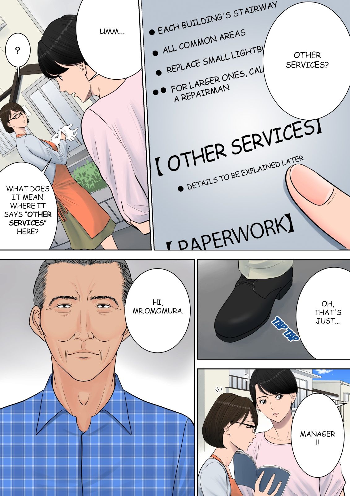 Tsubakigaoka Housing Project Manager  (Chapter 1)