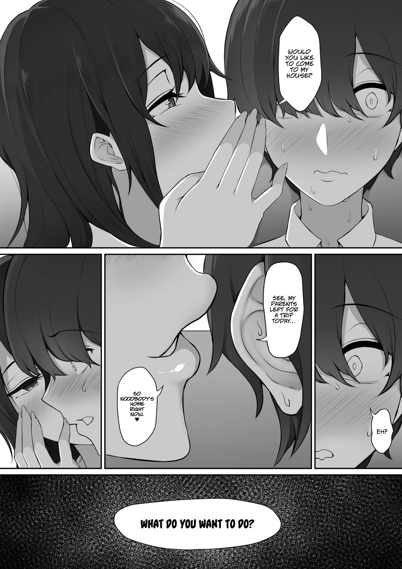 The Senpai That I Yearn For Brought Me To Her Hous  (Chapter 01)