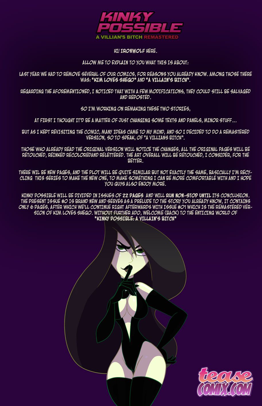 Kinky Possible â A Villain/s Bitch Remastered  (Chapter 0)