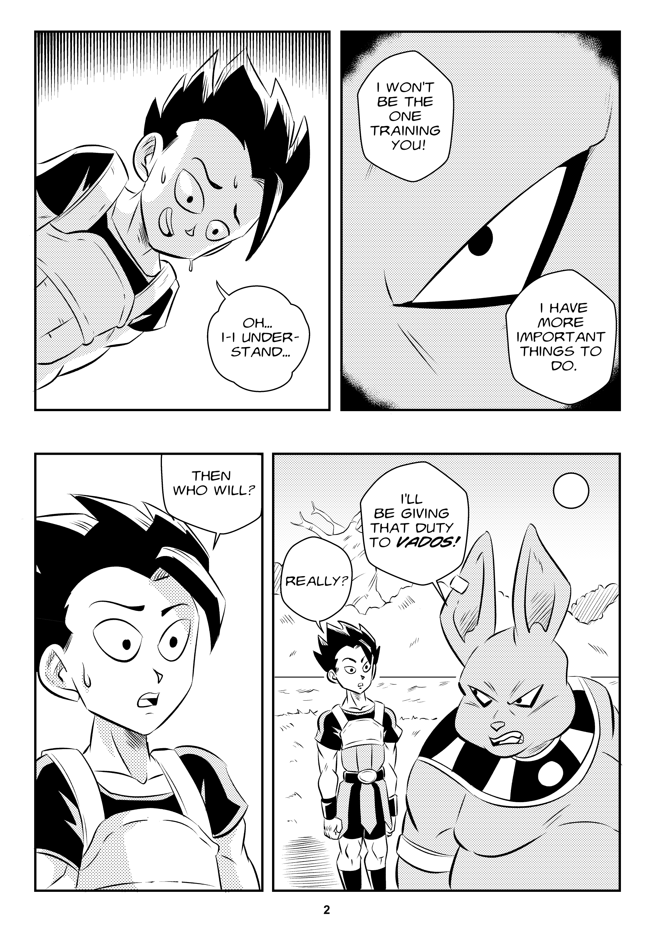 Heavenly TrainingDragon Ball Super  (Chapter 01)