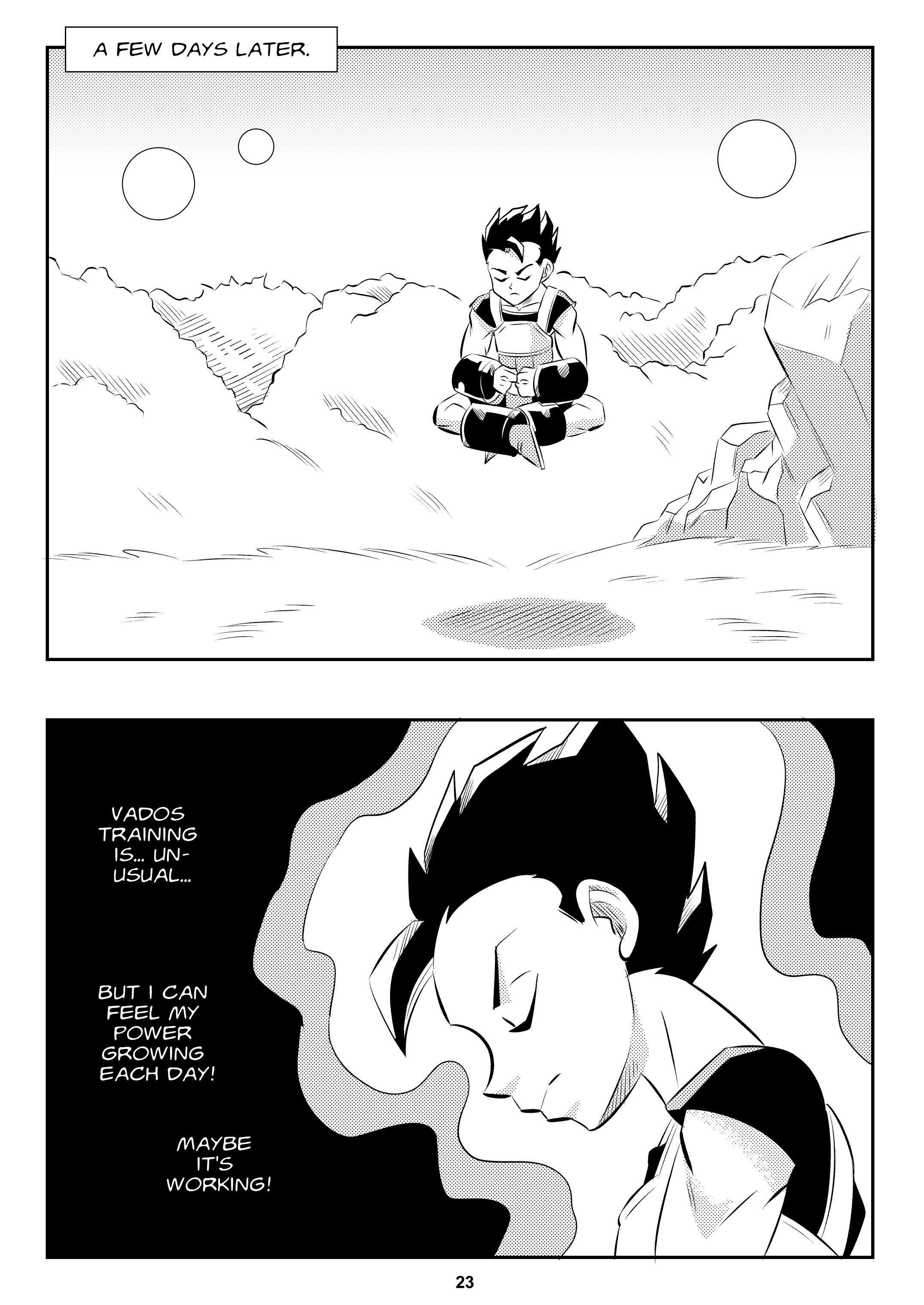 Heavenly TrainingDragon Ball Super  (Chapter 01)