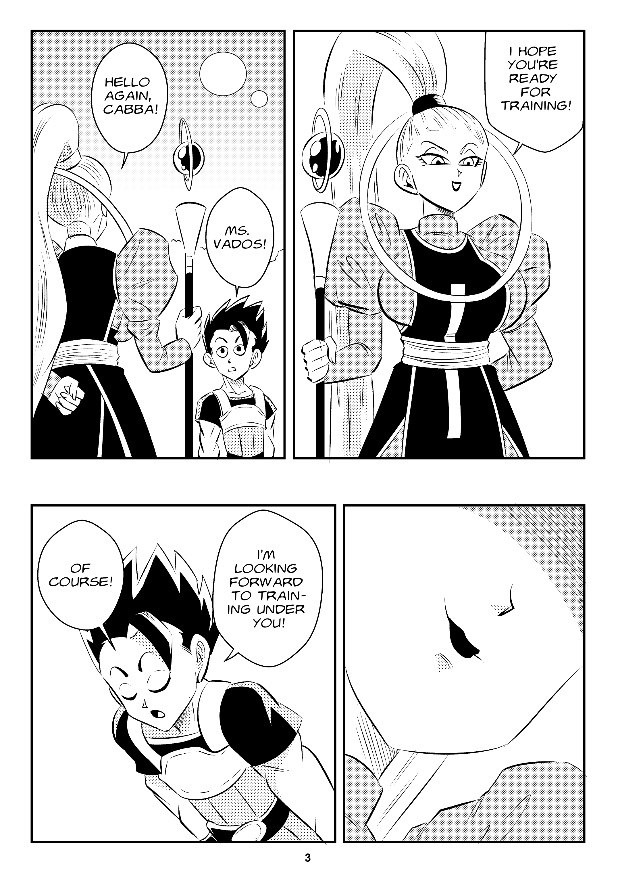 Heavenly TrainingDragon Ball Super  (Chapter 01)
