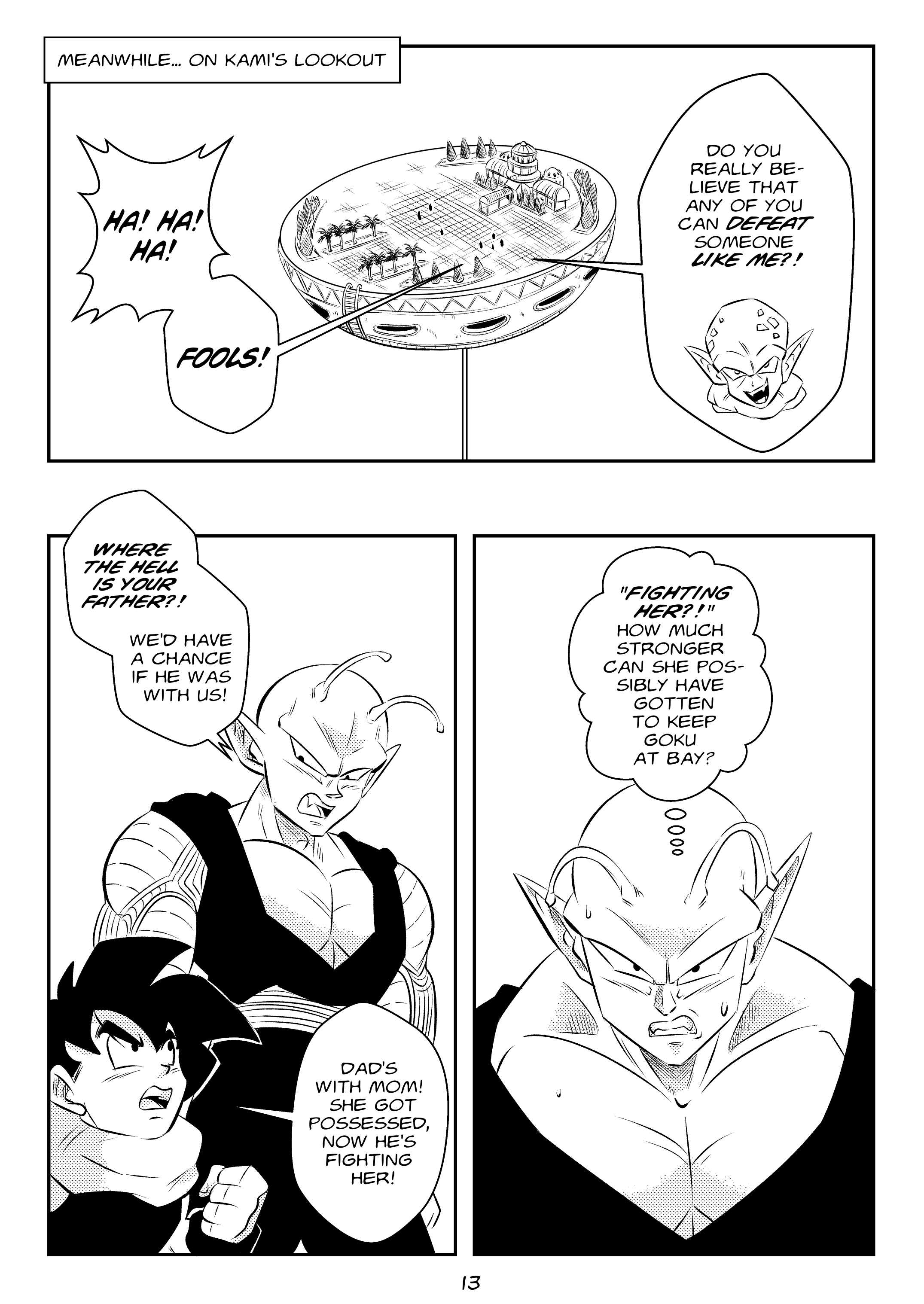 Evil MistDragon Ball Z  (Chapter 01)