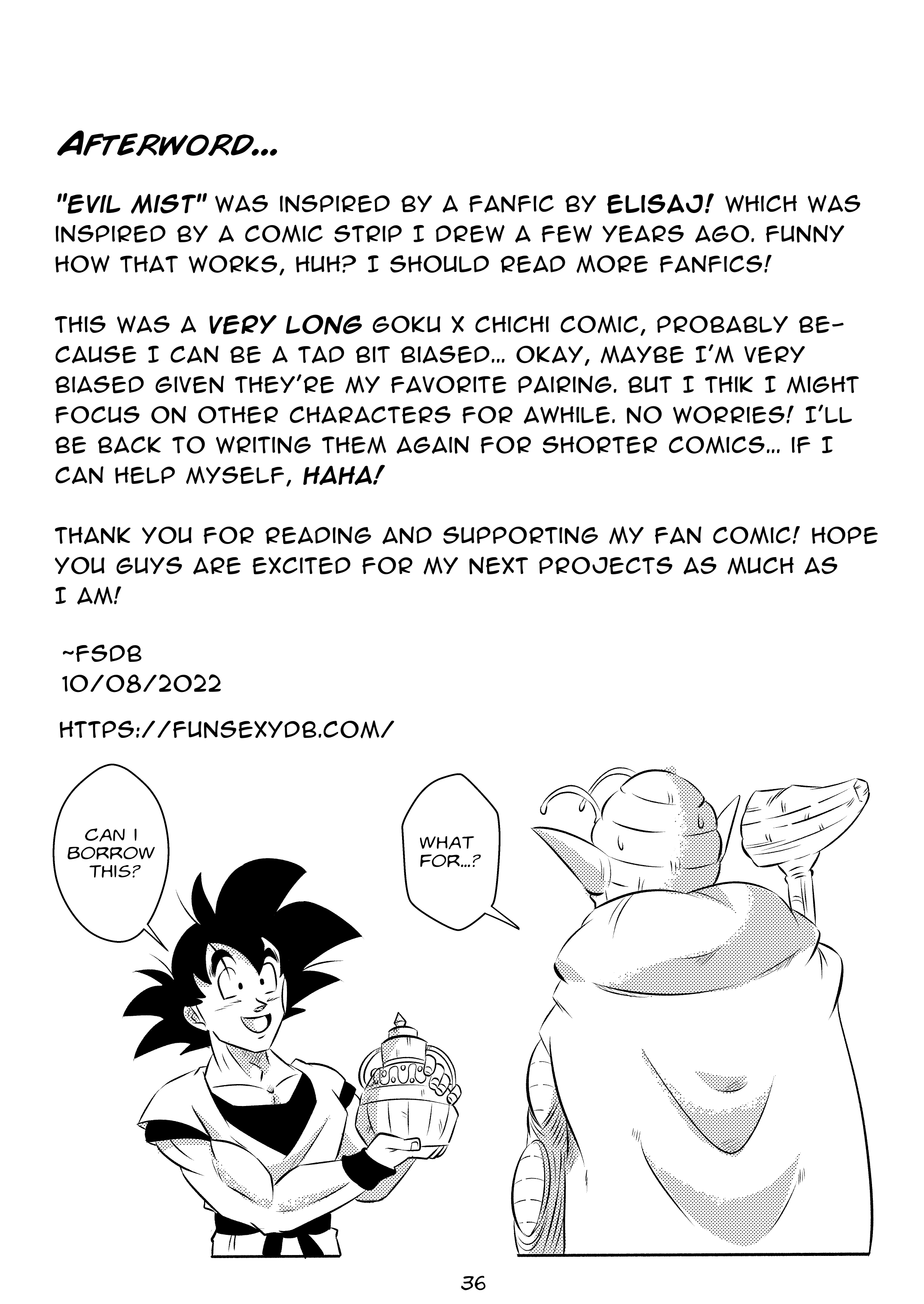 Evil MistDragon Ball Z  (Chapter 01)