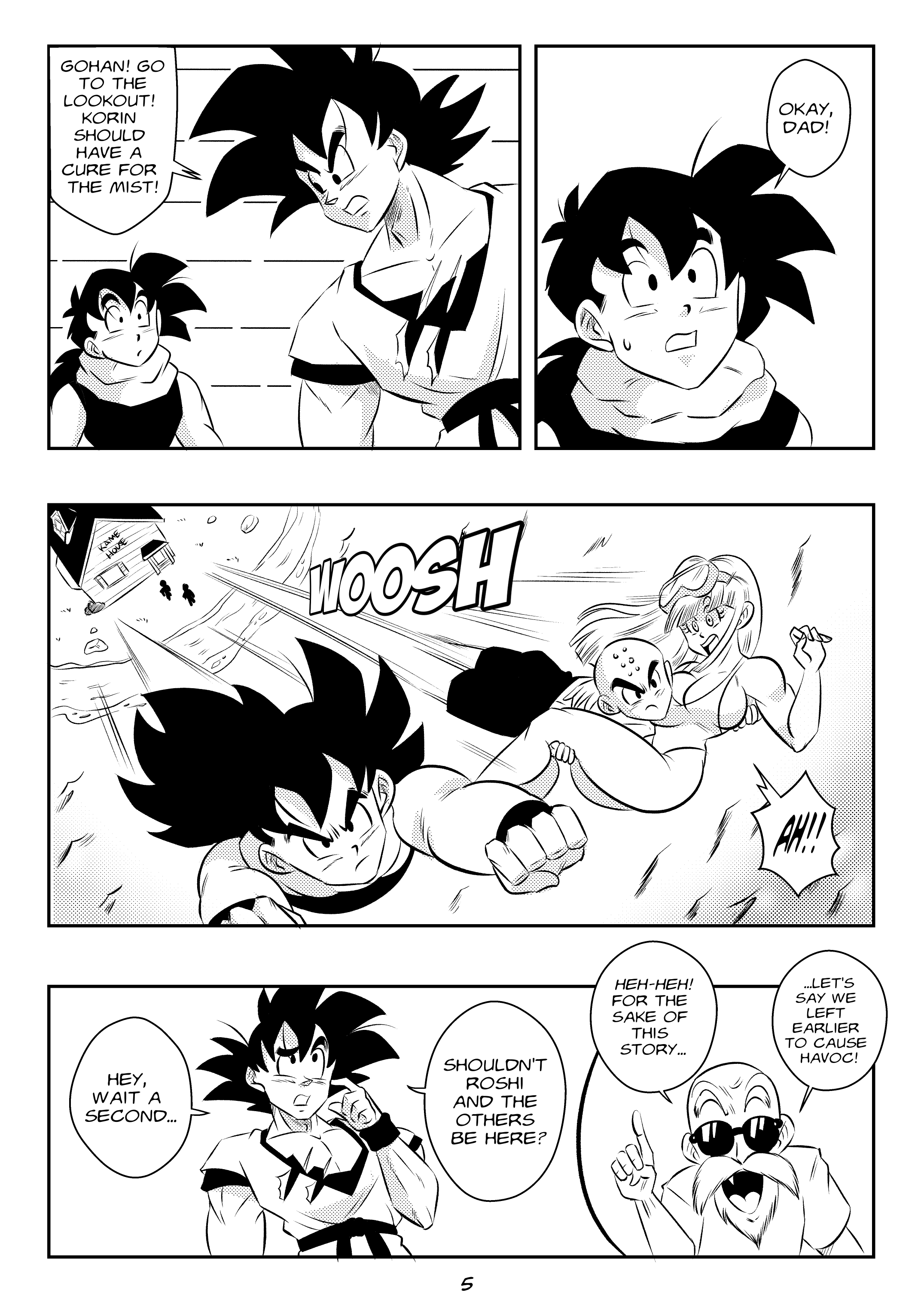 Evil MistDragon Ball Z  (Chapter 01)