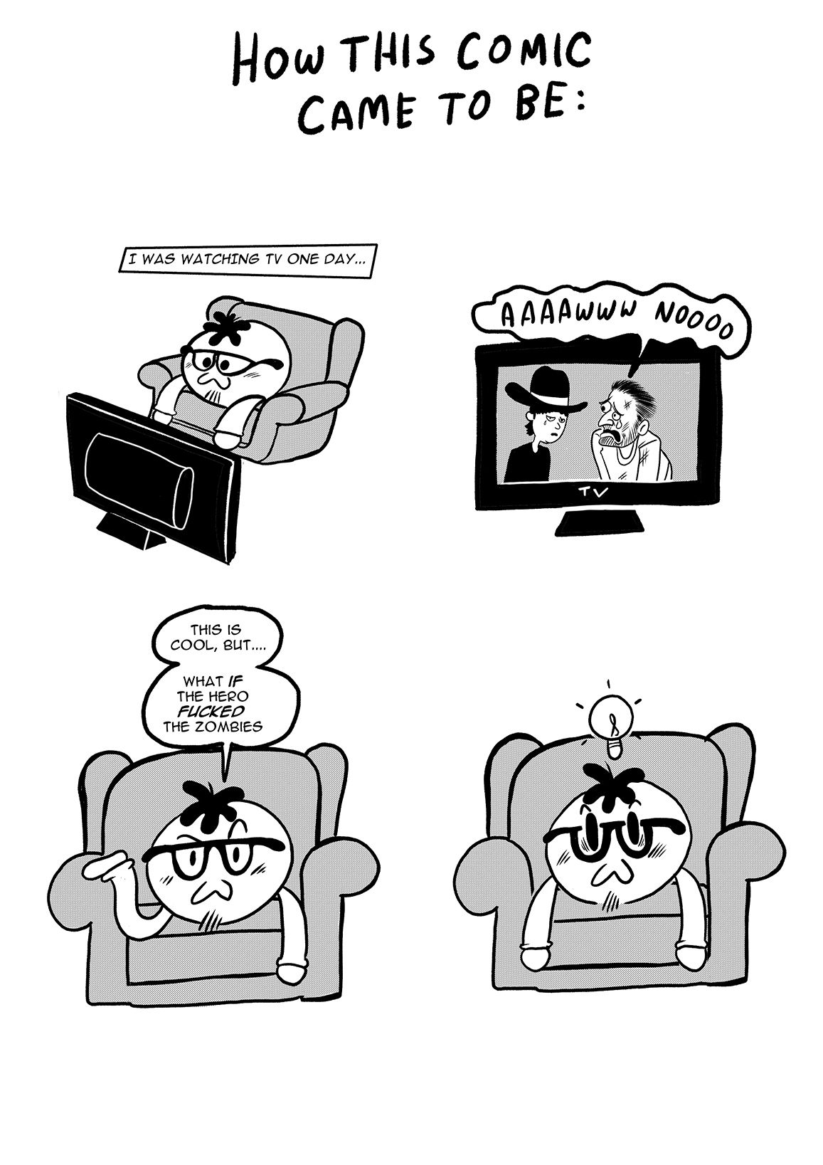 A Zombie Fell For Me?  (Chapter 01)