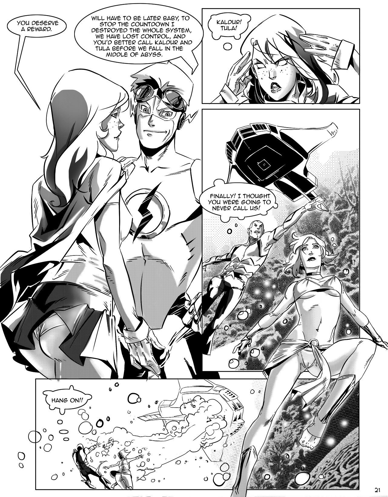 Young Justice #1  (Chapter 01)