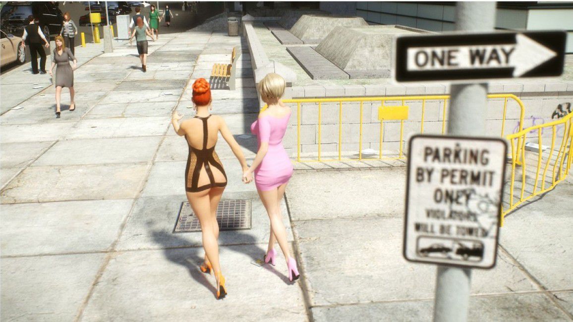 Anastasia & Eve â Public Exposure  (Chapter 01)