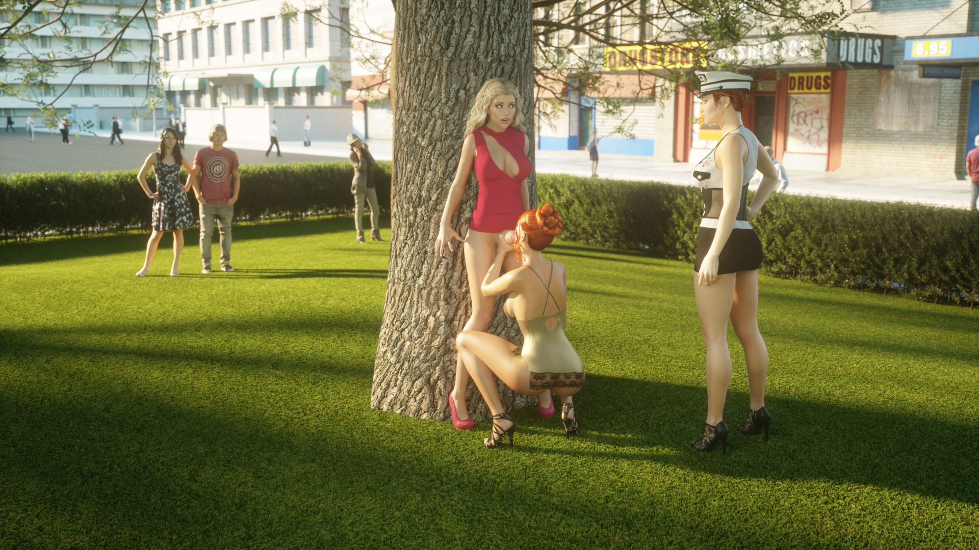 Anastasia & Eve â Under Arrest  (Chapter 00 - Bonus Prehistory)