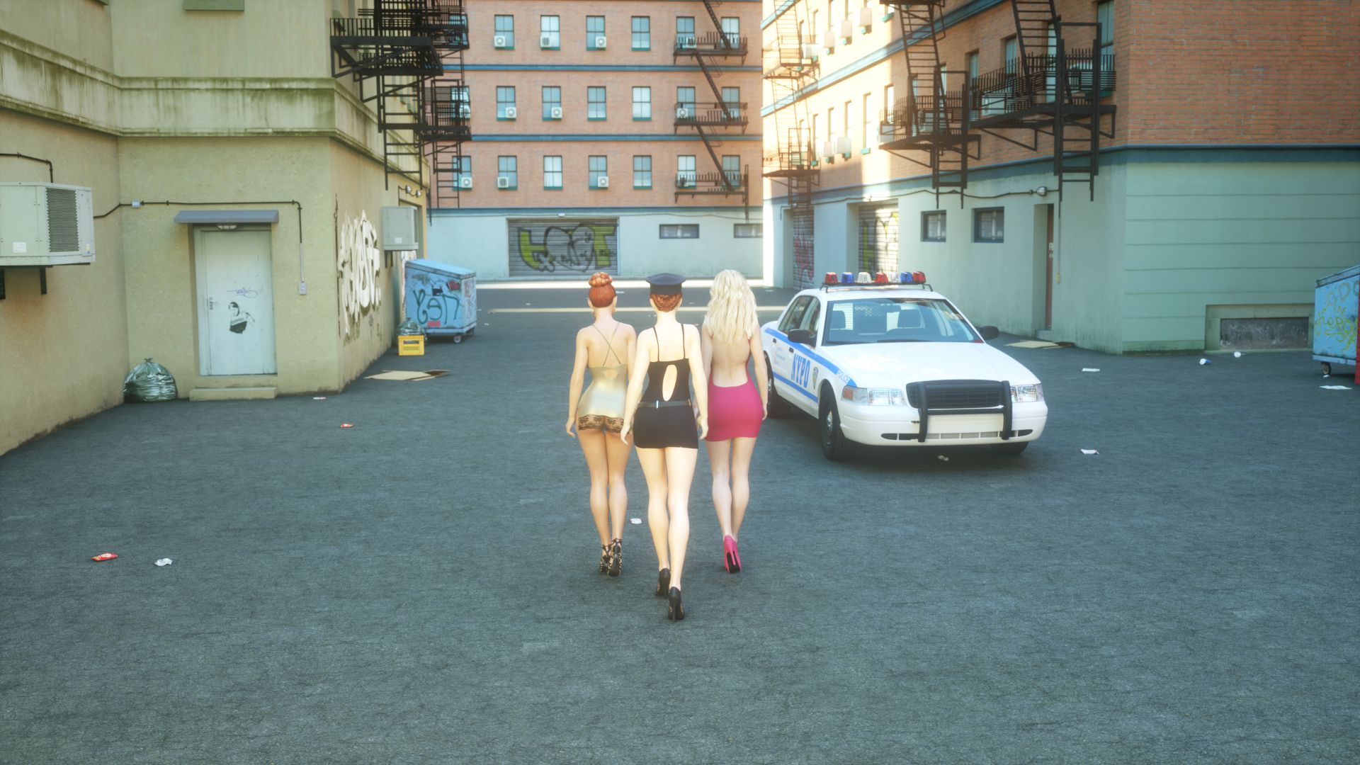 Anastasia & Eve â Under Arrest  (Chapter 01)