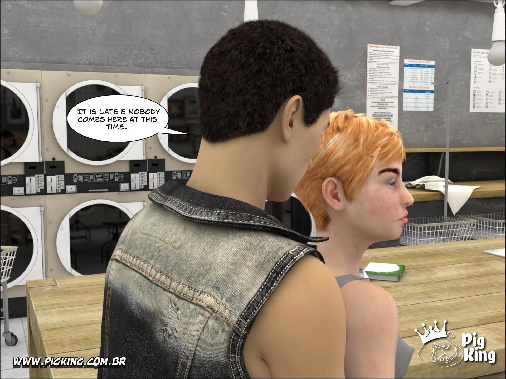 Coffee In The Laundry â Dominique  (Chapter 01)