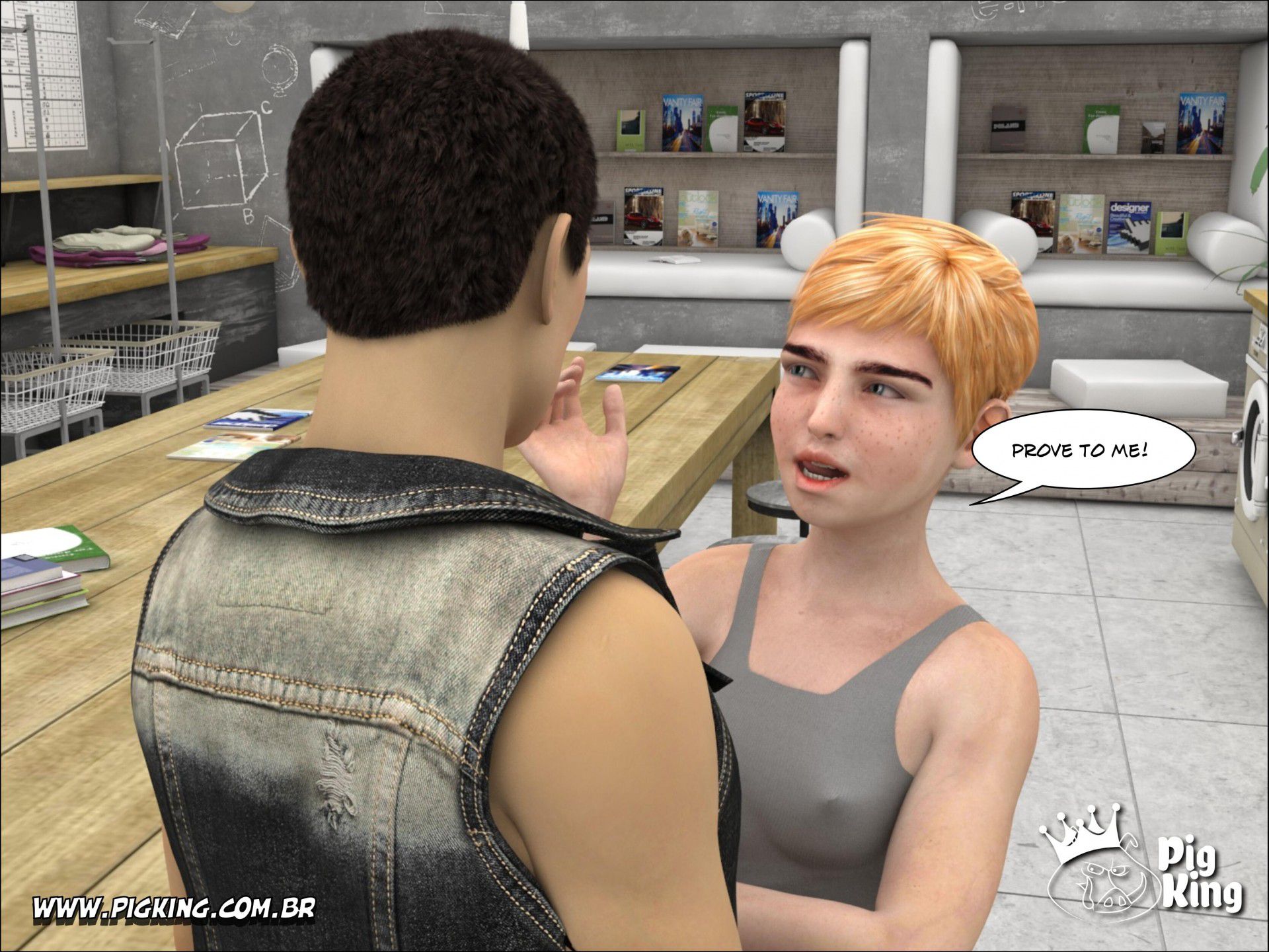 Coffee In The Laundry â Dominique  (Chapter 01)