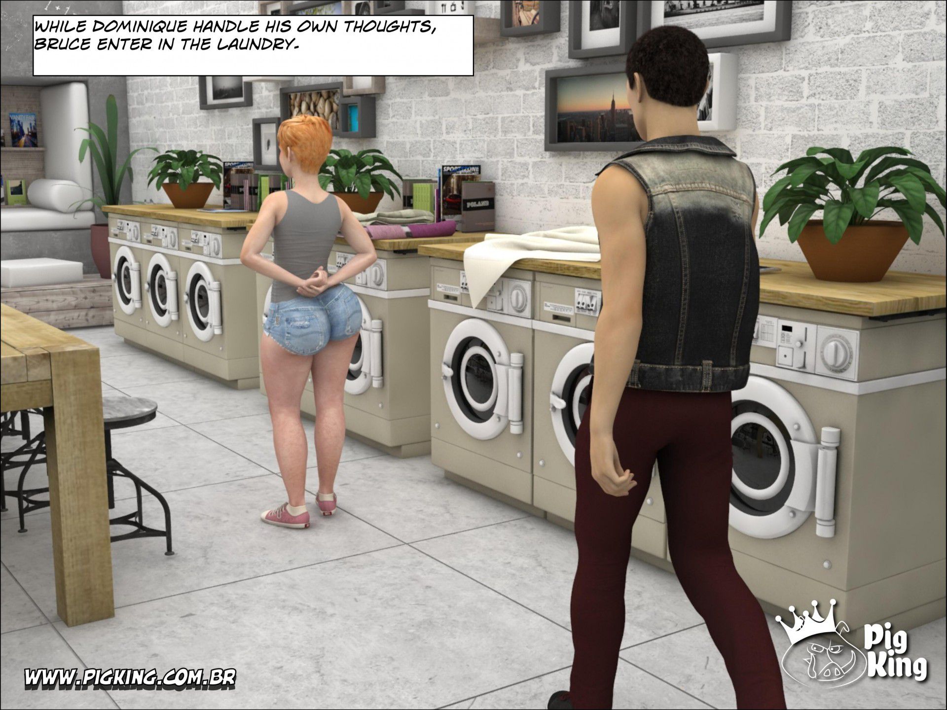 Coffee In The Laundry â Dominique  (Chapter 01)