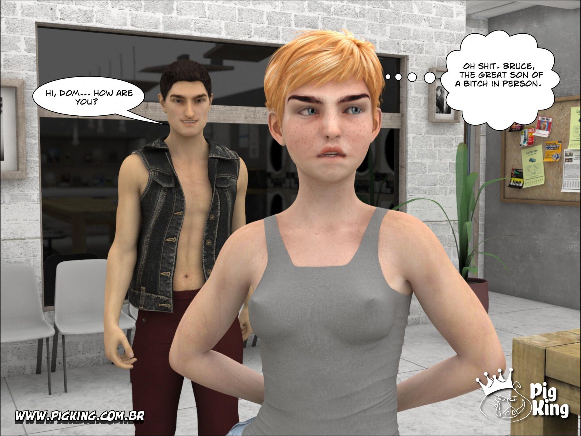 Coffee In The Laundry â Dominique  (Chapter 01)