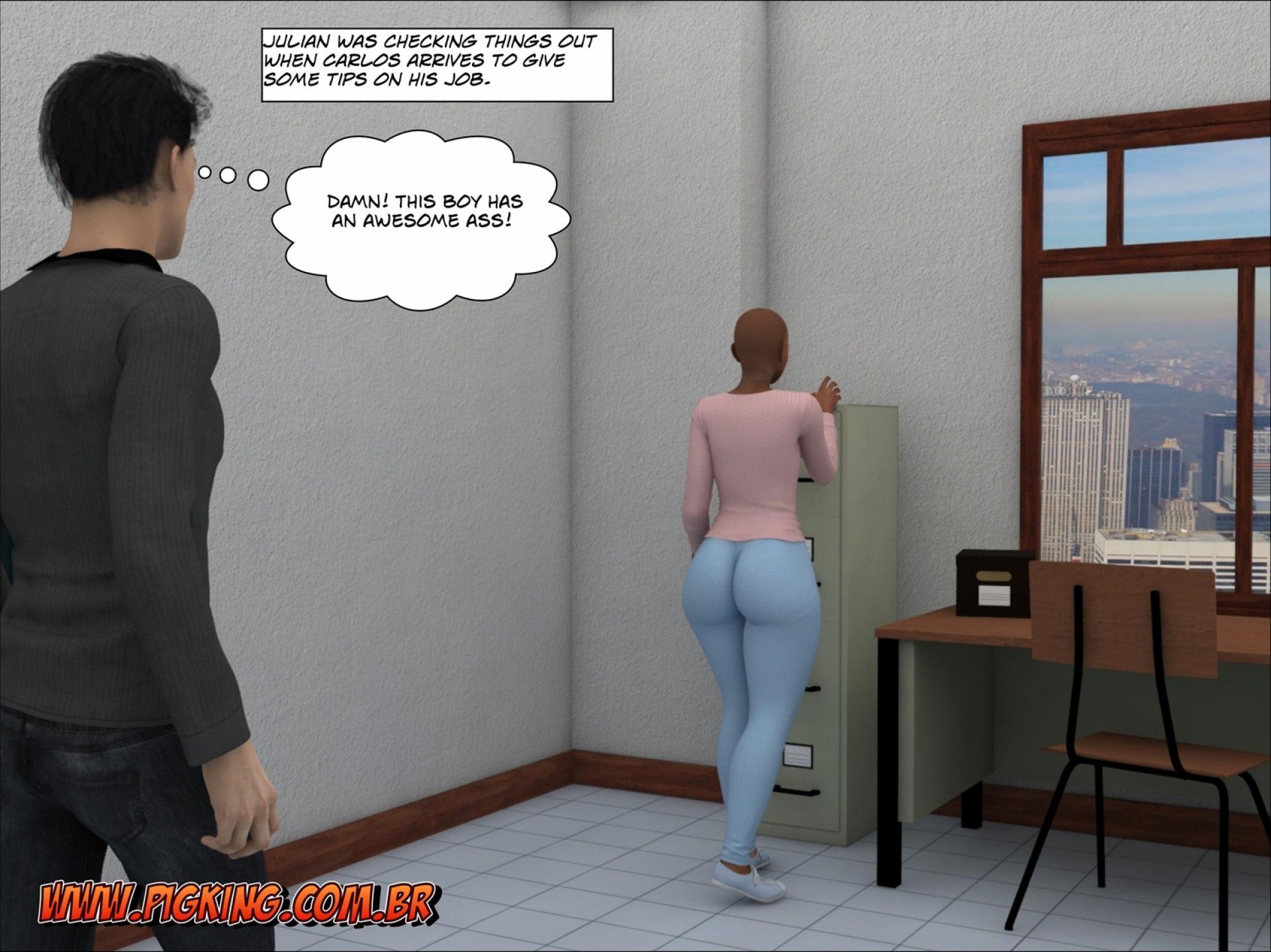 Employee Of The Month â Julian, Nininho  (Chapter 01)