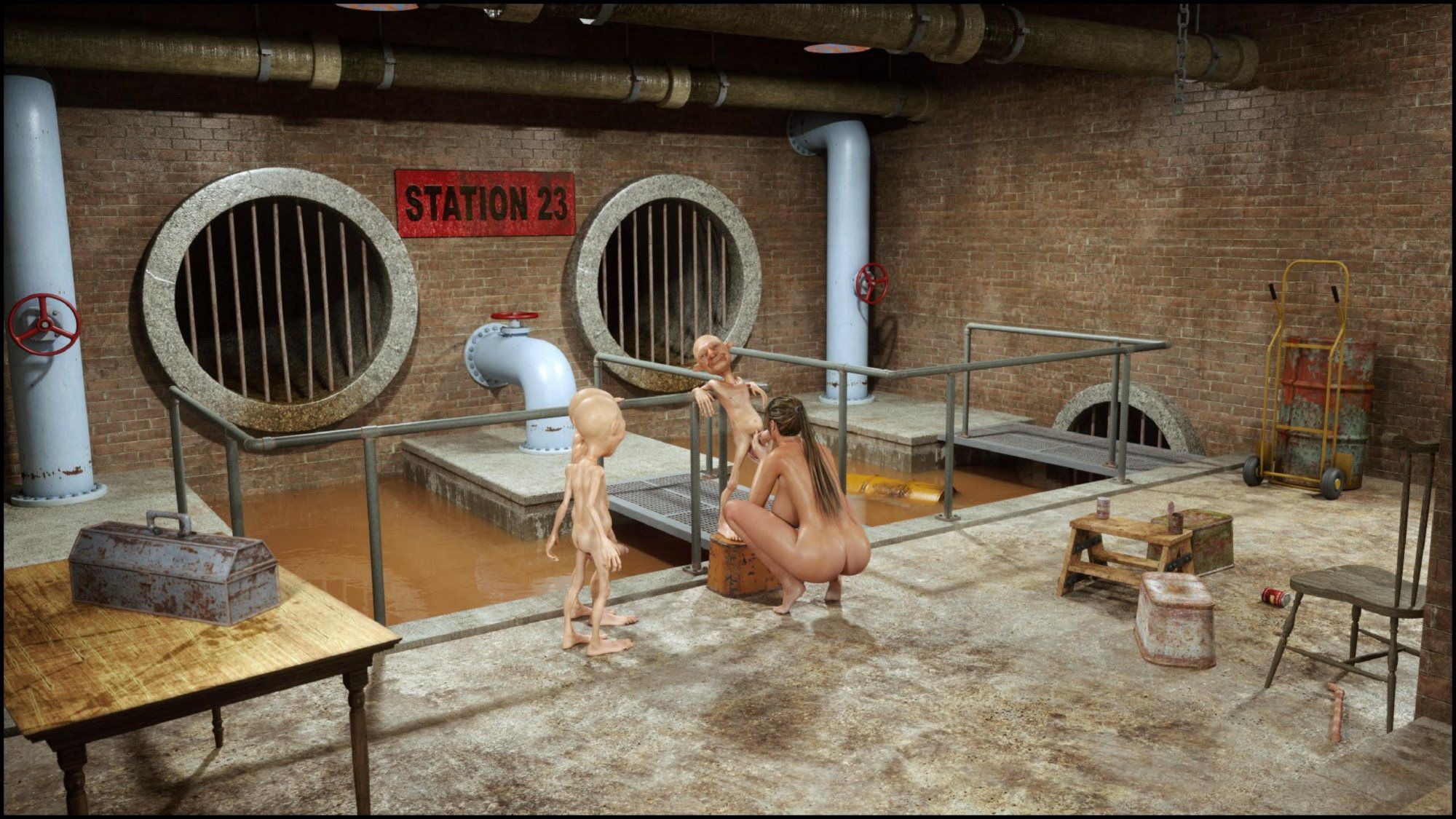 Below The City â Gisela, Skyla, Tia  (Chapter 03)