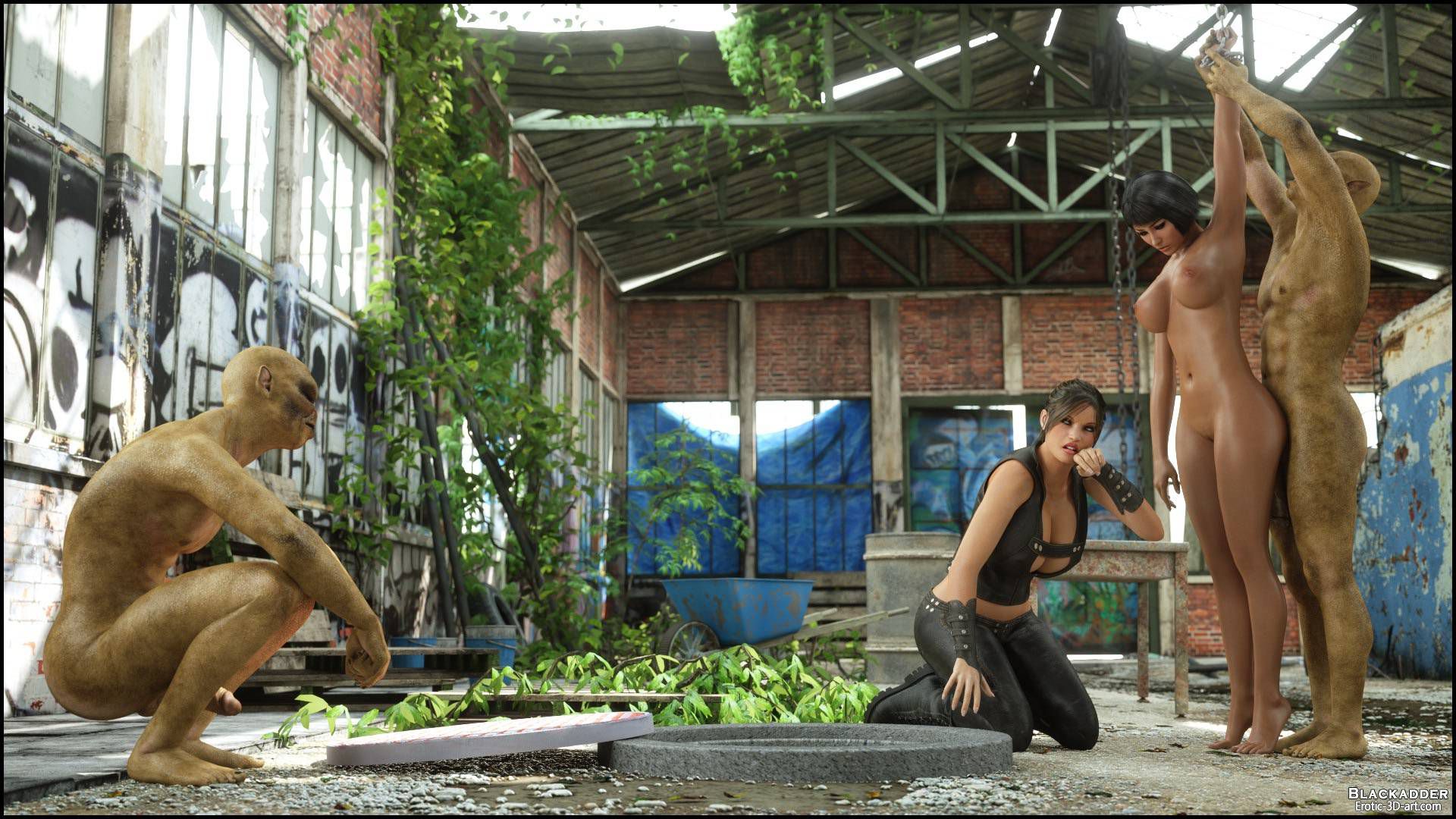 Below The City â Gisela, Skyla, Tia  (Chapter 01)