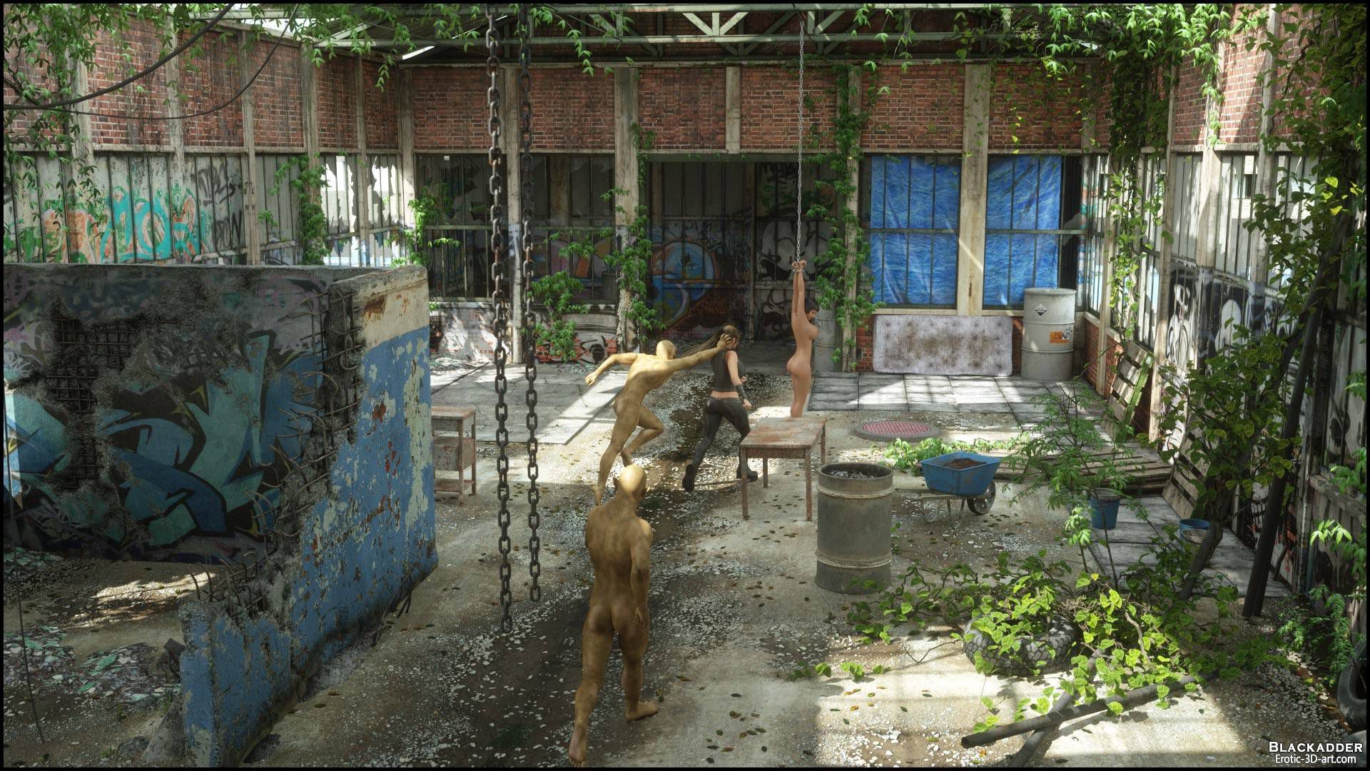 Below The City â Gisela, Skyla, Tia  (Chapter 01)