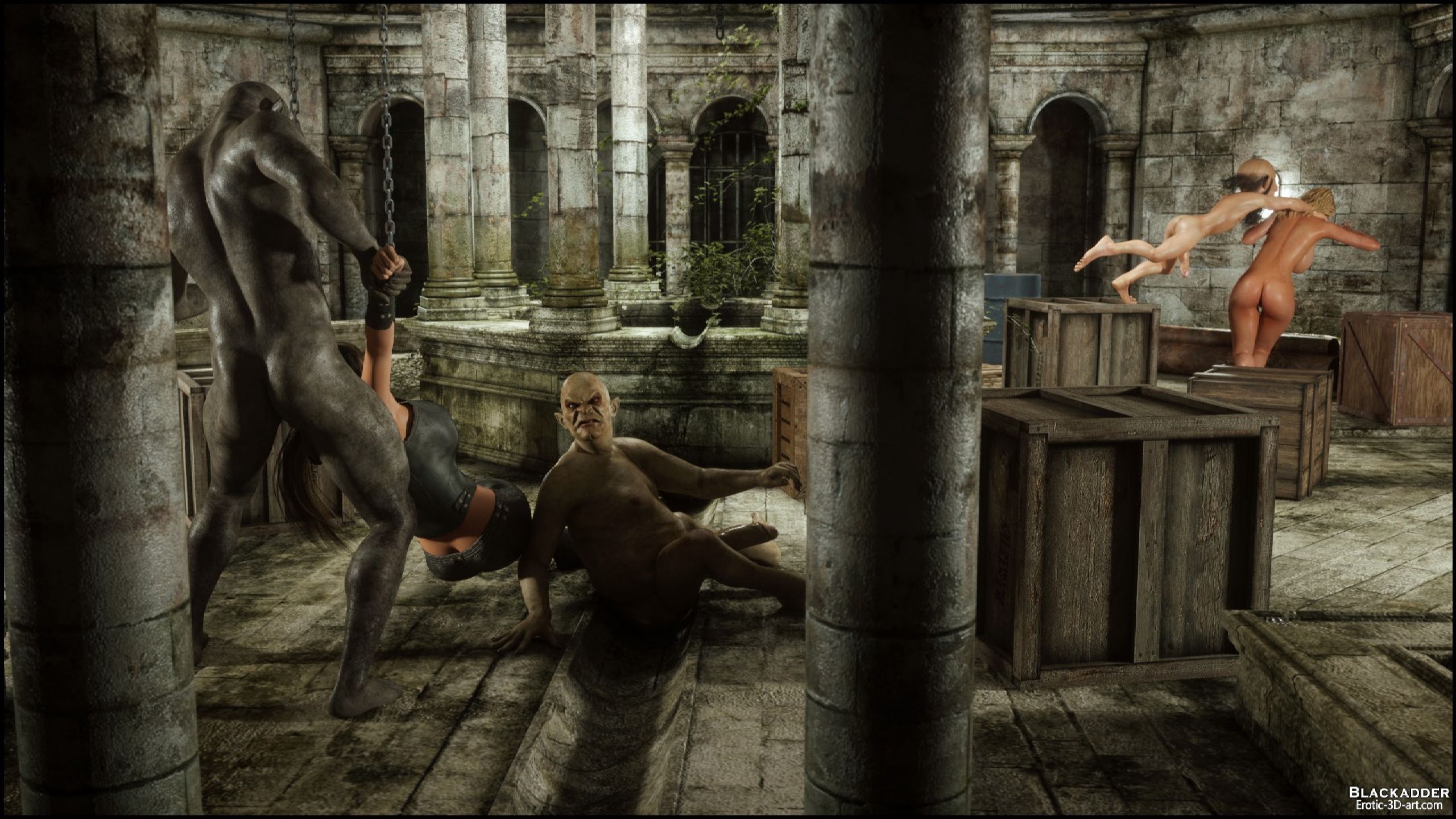 Below The City â Gisela, Skyla, Tia  (Chapter 02)